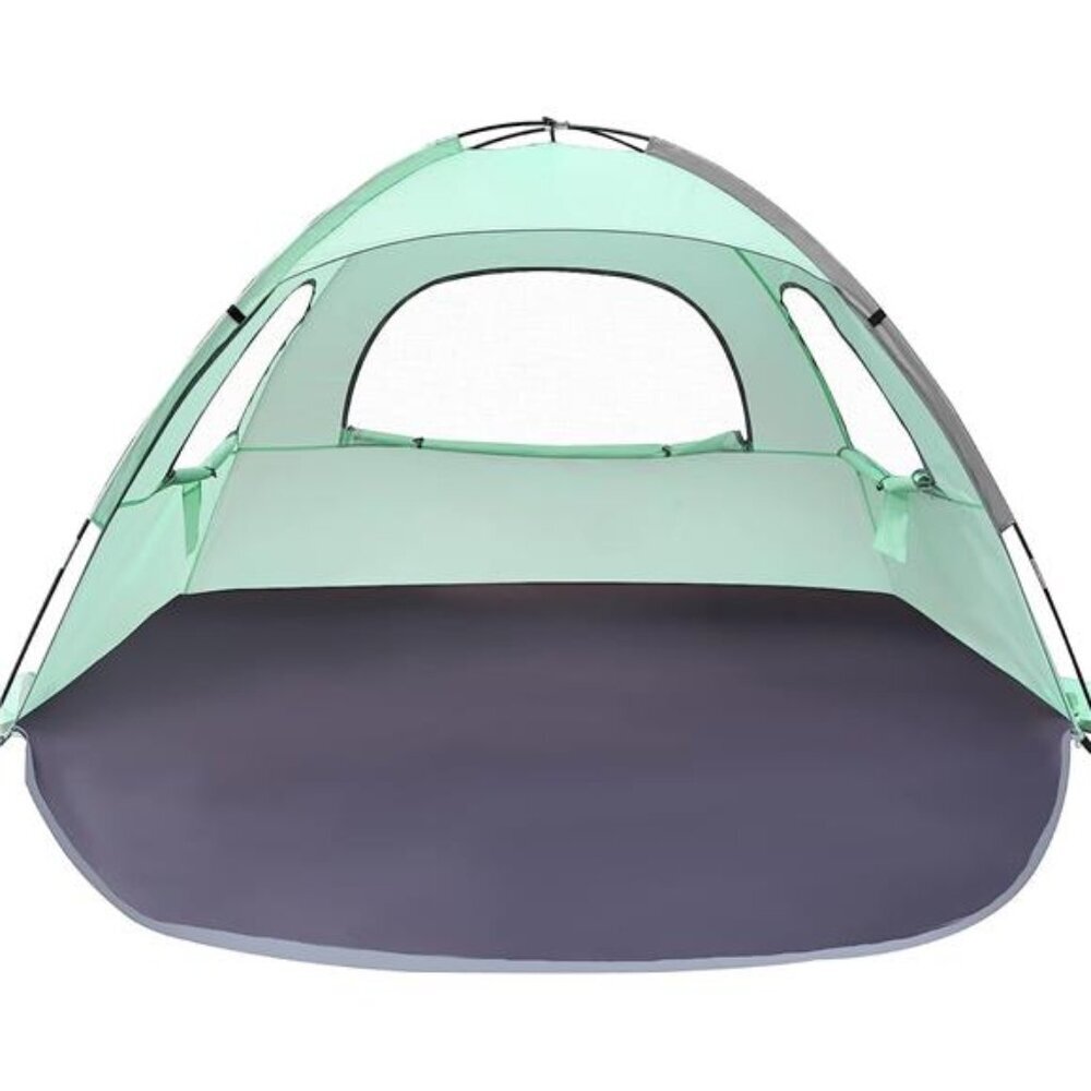 WhiteFang Beach Tent Anti-UV Portable Sun Shade Shelter for 3/4/6 Person